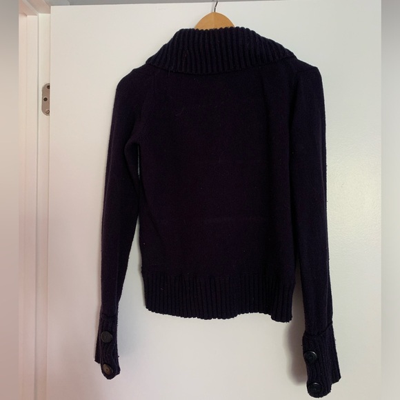 Banana Republic Navy Cardigan Size M - Picture 3 of 6